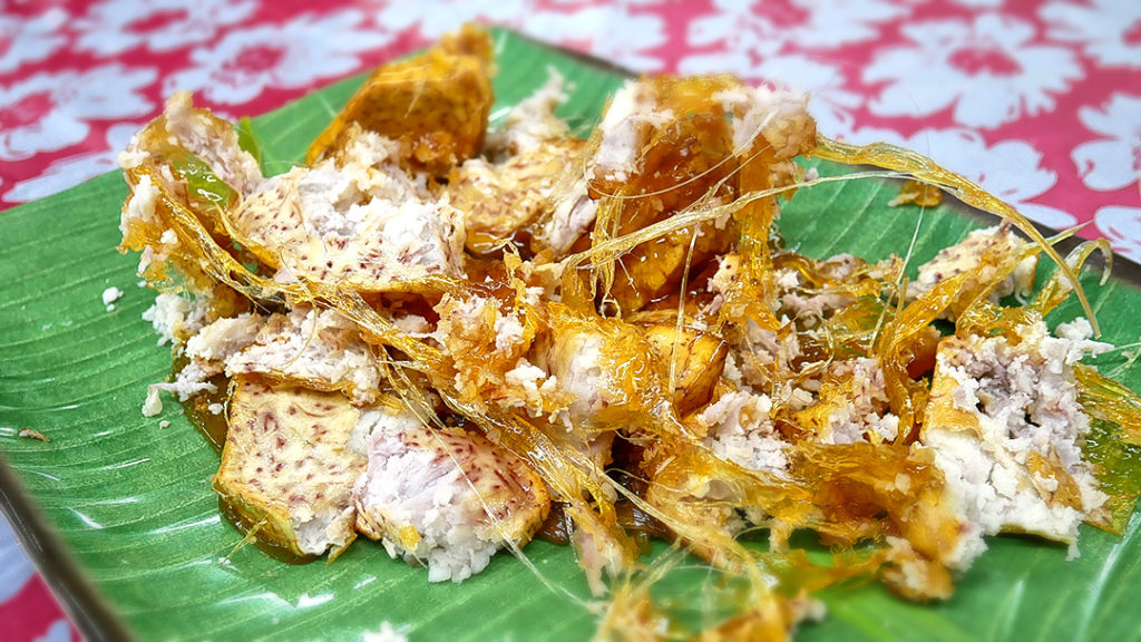 Sugar Coated Fried Yam from Teochew Big Brother