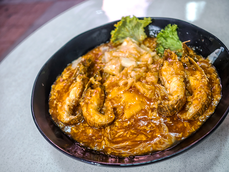 xin long xin crayfish hor fun